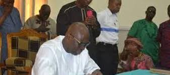 Image result for pastor adeboye praying for gov fayose