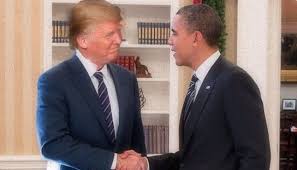 Image result for obama and trump pictures