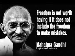 freedom mahatma gandhi quotes | Tumblr via Relatably.com