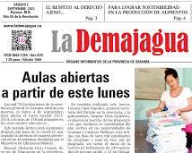 Imagen de Portada del periódico La Demajagua