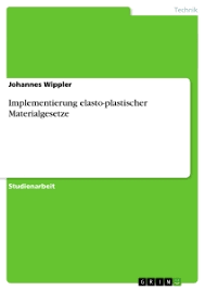 Autorenprofil | Johannes Wippler | 1 eBooks | GRIN - 93368_related