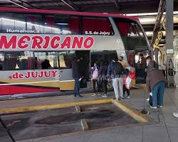 Image of San Salvador de Jujuy, Argentina bus terminal