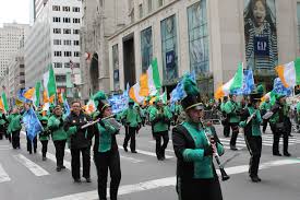 Image result for marching bands in st patrick's day