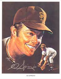 1969 Volpe San Diego Padres #8 Ed Spiezio - 58438-8Fr