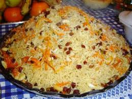 Image result for Colorful Jollof Coconut Rice.