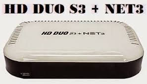 Atualizacao do receptor freesatelital HD Duo S3+Net3 v3.35