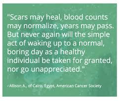 Words of Encouragement: 6 Inspirational Quotes For Cancer ... via Relatably.com