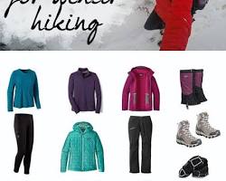 Gambar Hiking attire for winter