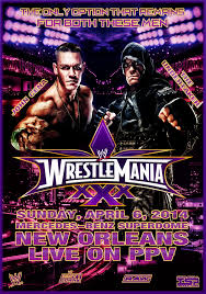 Image result for wrestle mania 2014 poster