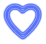 Résultat de recherche d'images pour "coeur bleu petit"
