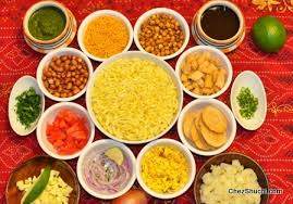 Image result for images of bhel puri