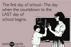 School Holiday and Back to school funny memes via Relatably.com