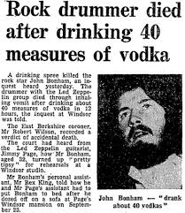 The Guardian - Rock Drummer Died After Drinking 40 Measures Of Vodka via Relatably.com