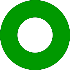 Image result for round green circle icon open