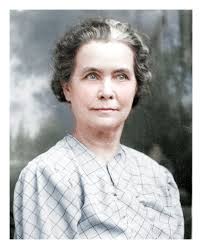 Photograph of Mary Magdalene Brown (nee McKeel) made circa 1920 and colorized in 2004. Colorized photograph contributed ... - mary_magdalene_brown_nee_mckeel_1920_colorized_in_2004