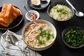 Cháo Gà (Vietnamese Chicken Rice Porridge / Congee) - Hungry Huy