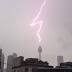 Sydney Tower cops massive lightning strike as eastern states ...