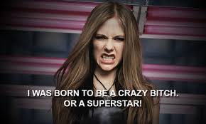 Avril Lavigne | We Heart It | Avril Lavigne and crazy via Relatably.com