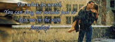Rainy Day Romantic Quotes. QuotesGram via Relatably.com