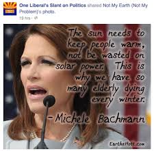 One Liberal&#39;s Slant on Politics posts fake quote from Michelle ... via Relatably.com