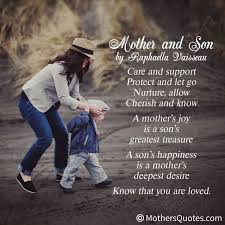 Quotes About Mother And Her Sons - quotes about mother and son ... via Relatably.com