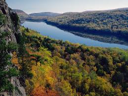 scenic view of the Porcupine Mountains