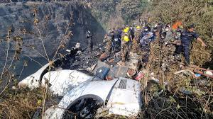 Yeti Airlines plane crashes in Pokhara, Nepal; at least 30 dead