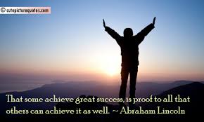 Famous Quotes For Achievement. QuotesGram via Relatably.com