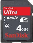 SD-kaarten - SanDisk