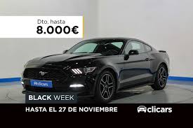 Ford Mustang Coupé en Negro ocasión en MADRID por € 29.890,-