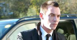 Jonathan Rhys-Meyers at the funeral mass for his mother, Geraldine Meyers O&#39;Keeffe, in Glanmire, Cork, last month. Photograph: Dan Linehan/Irish Examiner/PA - jrmn