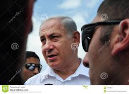Israel Prime Minister - Benjamin Netanyahu Redaktionelles Stockbild