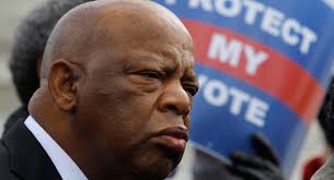 By REBECCA ELLIOTT | 6/25/13 1:34 PM EDT Updated: 6/25/13 3:15 PM EDT. Rep. John Lewis (D-Ga.) expressed personal disappointment at the Supreme Court&#39;s ... - john_lewis_voting_rights_act_rtr_328
