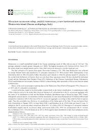(PDF) Hieracium racemosum subsp. amideii (Asteraceae), a new ...