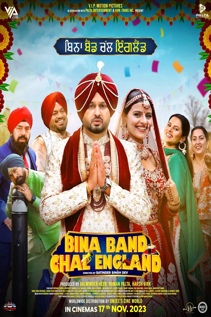 Bina Band Chal England Punjabi Movie Download (2023) Free